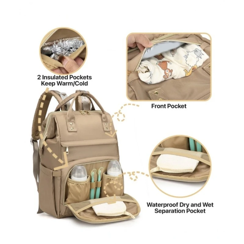 Cross-border Large-capacity Mommy Bag factory